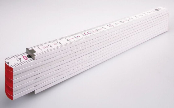 Измерительный инструмент Stabila Miara складная 2м STABILA 1707 бук, белая