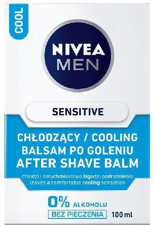 Nivea Men Sensitive Cool After Shave Balm Охлаждающий бальзам после бритья 100 мл