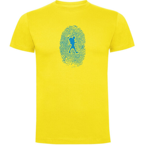 KRUSKIS Hiker Fingerprint short sleeve T-shirt