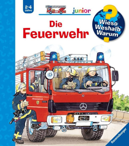 Детская книга Ravensburger WWWjun2: Пожарная охрана