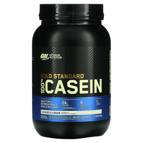 Протеин сывороточный Optimum Nutrition Gold Standard 100% Casein, Шоколадный суприм, 850 г