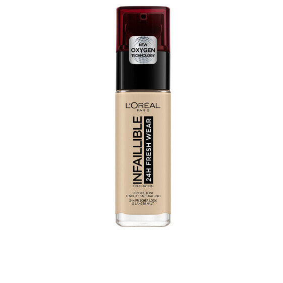 L'Oreal Paris Infallible 24h Fresh Wear Liquid Foundation No.130 Beige Pasu Стойкий тональный крем с естественным матовым финишем 30 мл