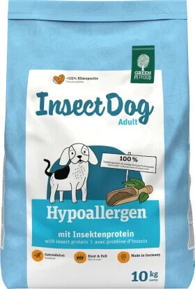 Trockenfutter Hund Hypoallergen mit Insektenprotein, Insect Dog, Adult, 10 kg