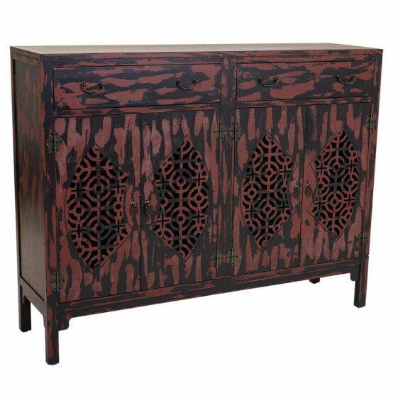 Sideboard Alexandra House Living Red Fir wood MDF Wood 36 x 106 x 136 cm