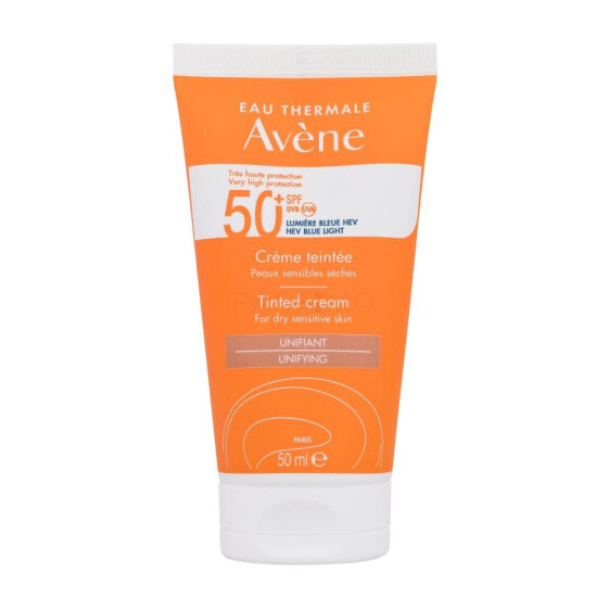 Avene Sun Tinted Cream SPF50+ 50 ml sonnenschutz fürs gesicht wasserfest unisex