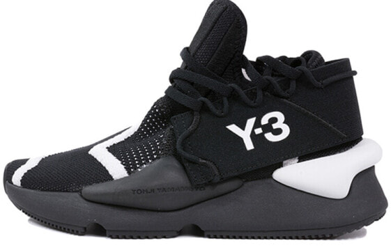 Y-3 Y-3 Kaiwa 中帮系带 中帮 生活休闲鞋 男女同款 黑色 / Кроссовки adidas Y-3 Kaiwa EF2628