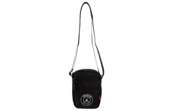 Спортивная сумка Jordan PSG диагональная 9A0261-023 черного цвета
