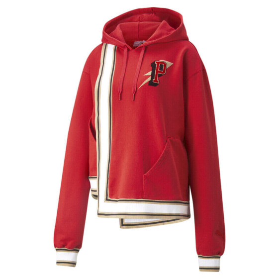 Puma Hope Pullover Hoodie Womens Red Casual Outerwear 532500-01