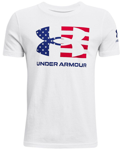Big Boys UA Freedom Flag Graphic T-Shirt
