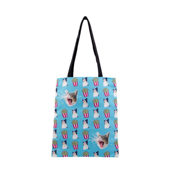 OH MY POP Angry Cat Shopping Bag