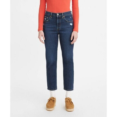 Levi's Women's 501 High-Rise Straight Cropped Jeans