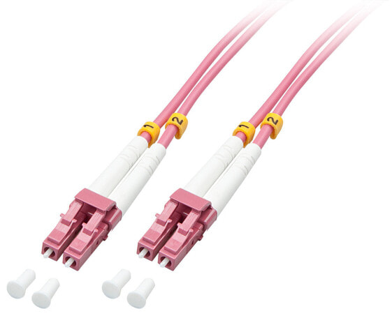 Lindy Fibre Optic Cable LC/LC OM4 5m - 5 m - OM4 - LC - LC