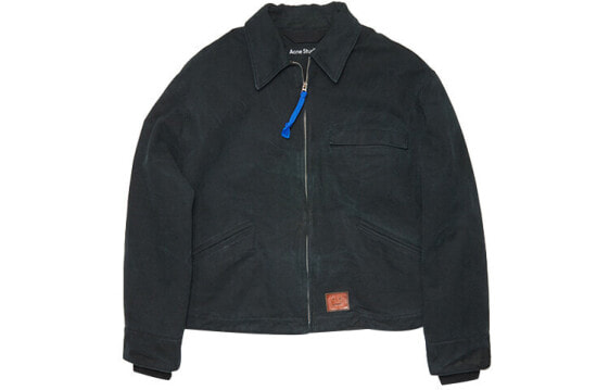 Куртка свободного кроя Acne Studios FW21 черного цвета