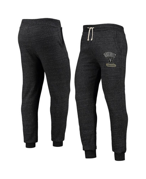 Men's Black Vanderbilt Commodores Dodgeball Tri-Blend Pants