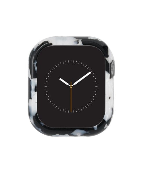 Ремешок для часов Anne Klein Черный и Белый Ацетатный Защитный Чехол для Apple Watch 40мм