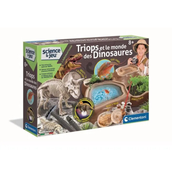 Clementoni - 52566 - Trops und die Welt der Dinosaurier
