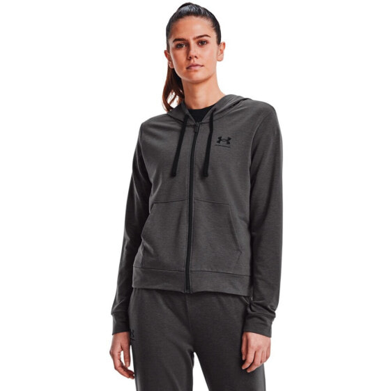 UNDER ARMOUR Rival Terry full zip sweatshirt