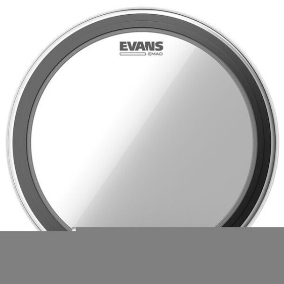 Evans 18" EMAD Clear Bass Drum
