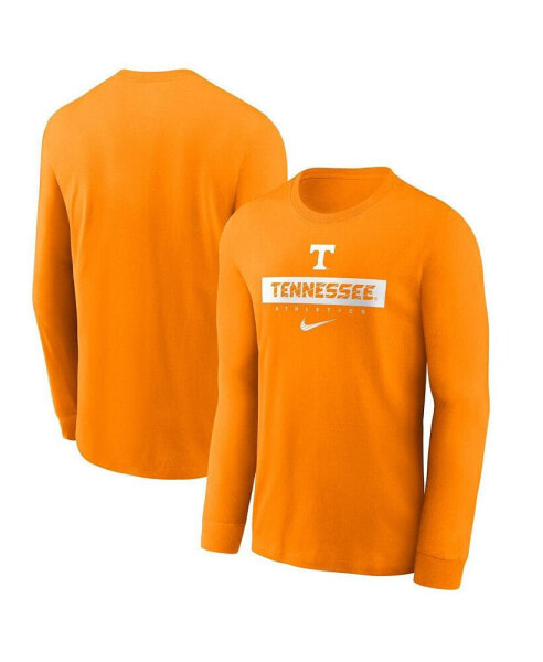 Men's Tennessee Orange Tennessee Volunteers 2024 Sideline Legend Performance Long Sleeve T-Shirt