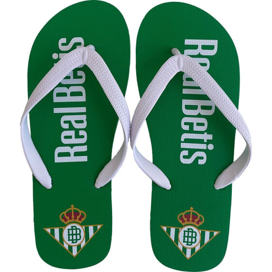 Сланцы REAL BETIS зеленые мужские Flip Flops