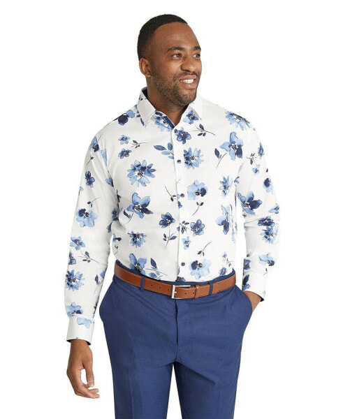 Men's Big & Tall Camden Floral Print Stretch Shirt