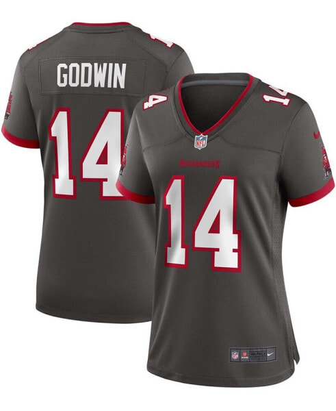 Women's Chris Godwin Pewter Tampa Bay Buccaneers Alternate Game Jersey