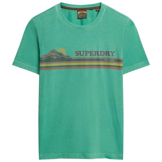 Футболка мужская Superdry SUPERDRY Outdoor Stripe Graphic коротким рукавом