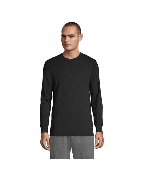 Men's Knit Rib Crewneck Pajama Shirt