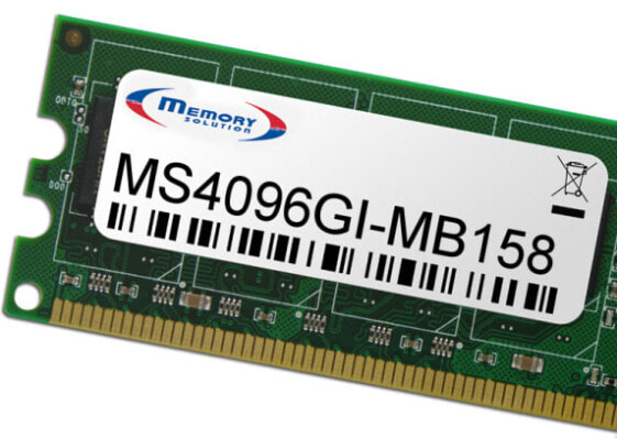 Memorysolution Memory Solution MS4096GI-MB158 - 4 GB