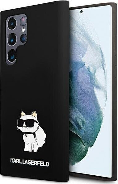 Karl Lagerfeld Karl Lagerfeld KLHCS24LSNCHBCK S24 Ultra S928 hardcase czarny/black Silicone Choupette