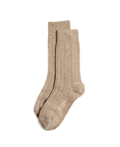 LUX CASHMERE WOOL CREW SOCKS GIFT BOX