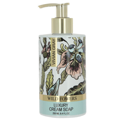 Wild Flow er s liquid cream soap ( Luxury Cream Soap) 250 ml