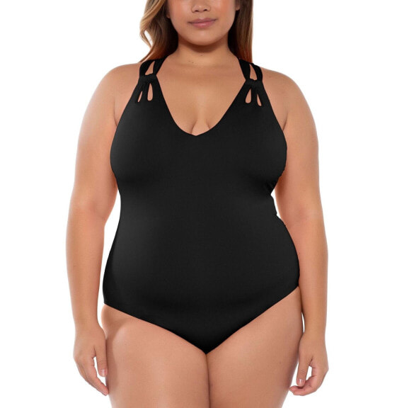 Купальник Becca Etc Plus Size Cross-Back для женщин