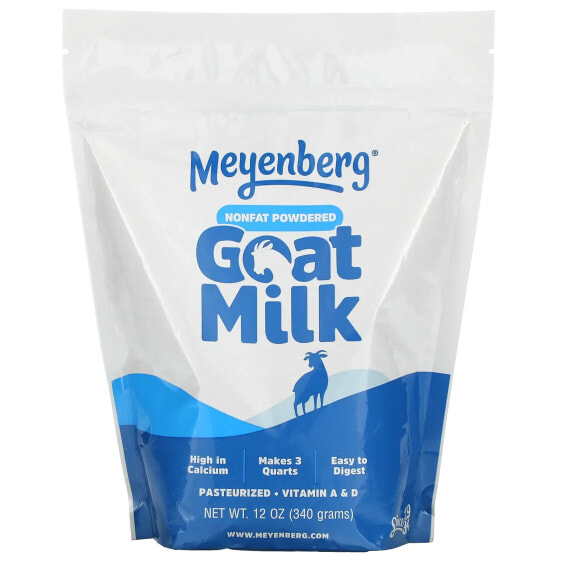 Сухое молоко без жира Meyenberg Goat Milk, 12 унций (340 г)