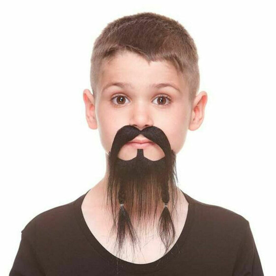 Fake facial hair My Other Me Black One size Children's