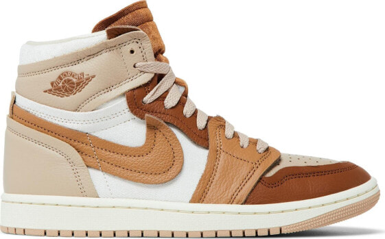 [FB9891-200] Womens Air Jordan RETRO1 HIGH MM 'LEGEND MEDIUM BROWN'