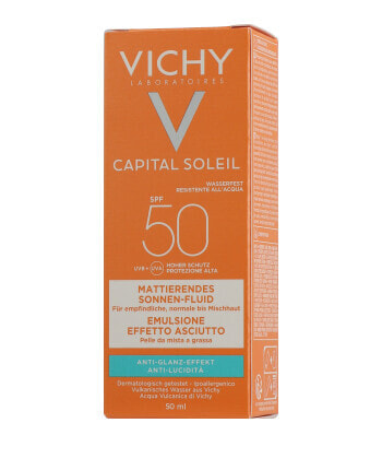 Vichy Capital Soleil Dry Touch Face Fluid Mattifying SPF 50 (50 ml)