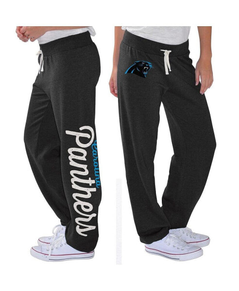 Women's Black Carolina Panthers Scrimmage Fleece Pants