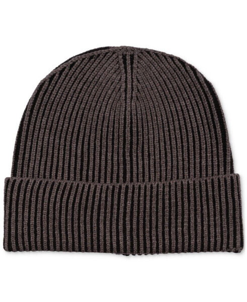 Men's Two-Tone Plated Beanie, Created for Macy's