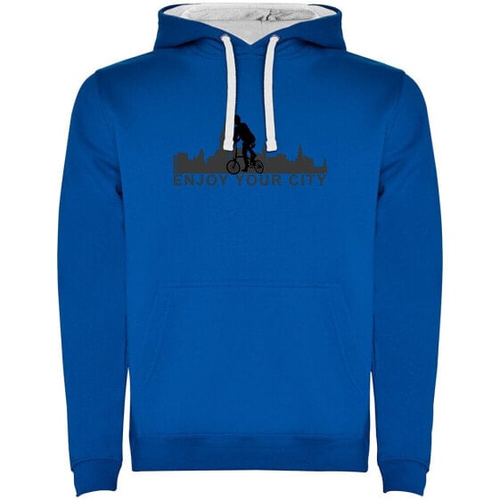 KRUSKIS Enjoy your City Two-Colour hoodie