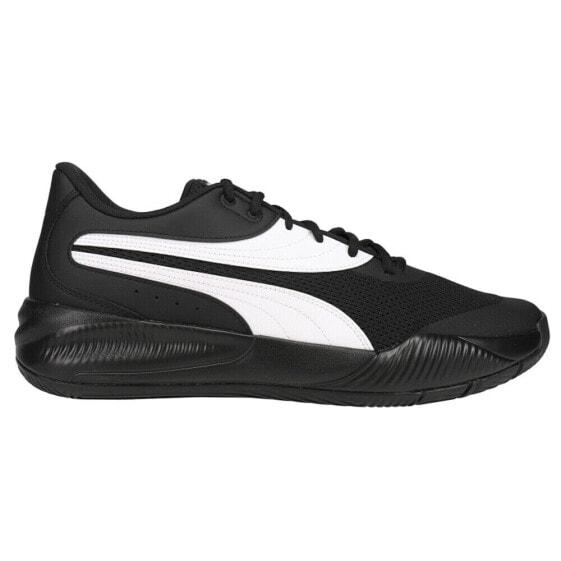 Puma Triple Basketball Mens Black Sneakers Athletic Shoes 376640-04