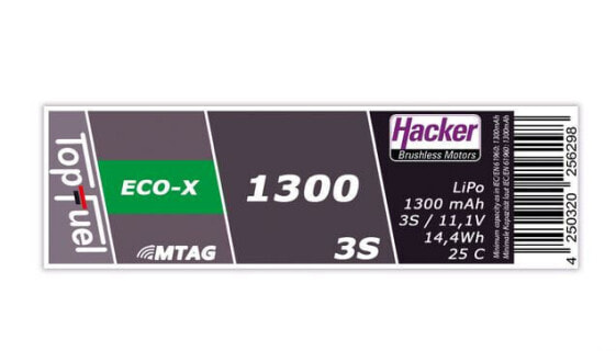 Hacker Motor 91300341 - Battery - Hacker Motor - Universal - Pink - XT60 - XH