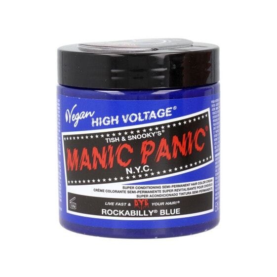 Окрашивание полуперманентное Manic Panic Panic High Синий Веган 237 мл