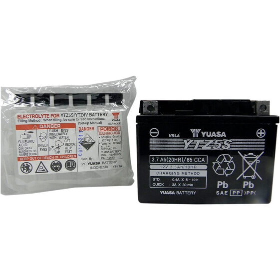 YUASA YTZ® 12V 111.76x70x83.82 mm Battery