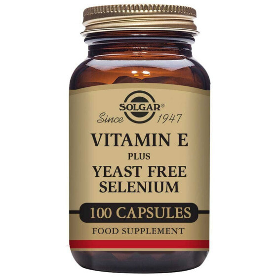 SOLGAR Vitamin E With Selenium 100 Units