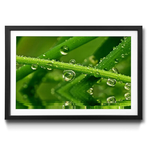 Gerahmtes Bild Water Drops