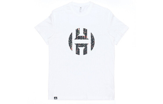 Футболка мужская Adidas Harden Logo Tee (Футболка Т Харден Лого), белая