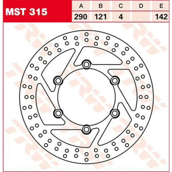 TRW Round Suzuki DR 650 Se 97 front brake disc