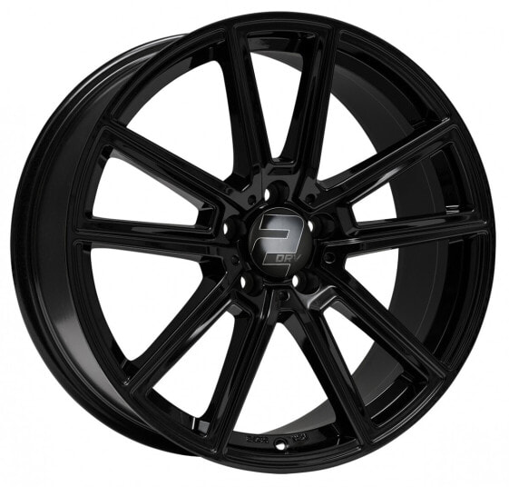 2DRV WH30 schwarz glänzend lackiert 7.5x17 ET36 - LK5/112 ML66.6