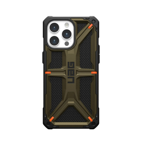 Urban Armor Gear UAG Monarch Case| Apple iPhone 15 Pro Max| kevlar schwarz|